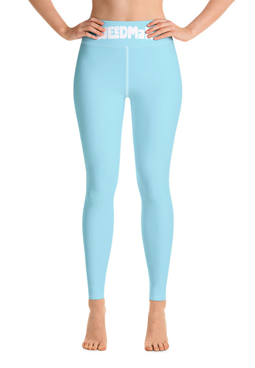 Sky Blue Yoga Leggings