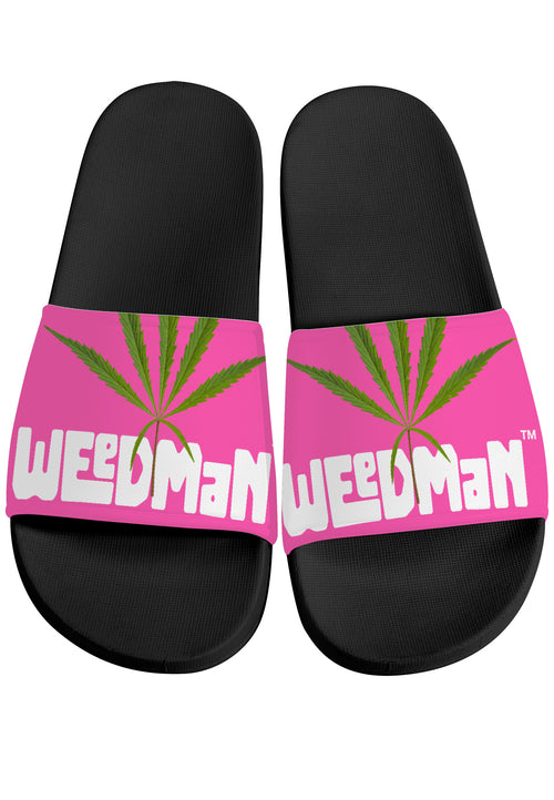 Weedman Natural D30 Slide Sandals - Hot Pink