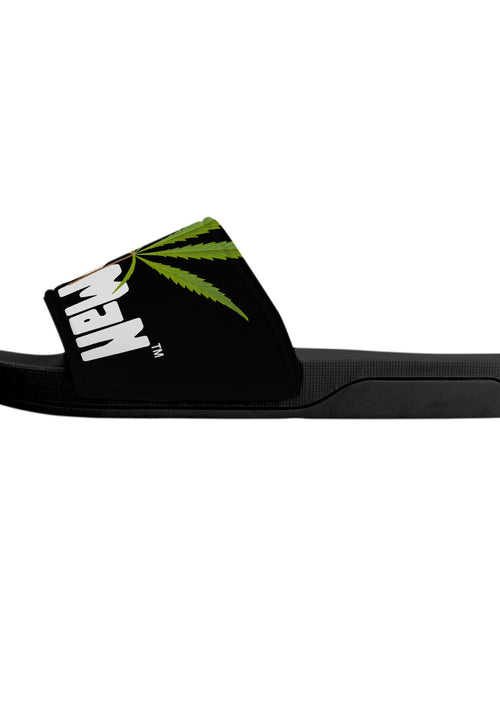 Weedman Natural D30 Slide Sandals - Black