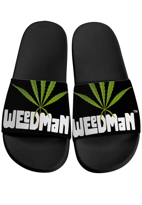 Weedman Natural D30 Slide Sandals - Black