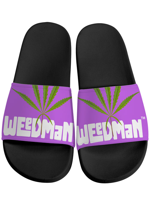 Weedman Natural D30 Slide Sandals - Purple