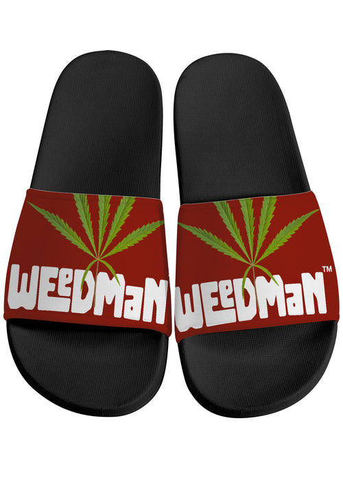 Weedman Natural D30 Slide Sandals - Burgundy