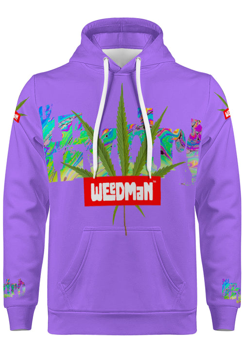 Hydro Weedman Super Weed Violet Ultimate Hoodie