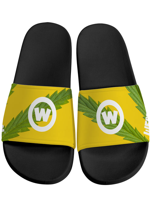 Weedman W D30 Slide Sandals - Yellow