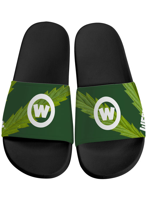 Weedman W D30 Slide Sandals - Forest Green