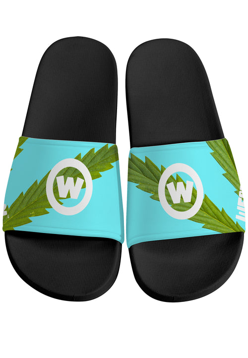 Weedman W D30 Slide Sandals - Teal