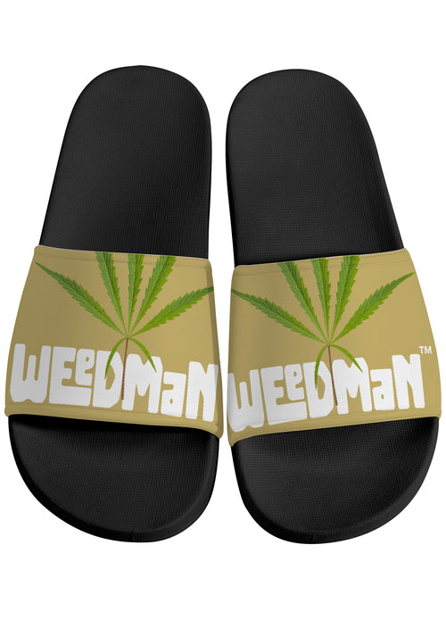 Weedman Natural D30 Slide Sandals - Gold